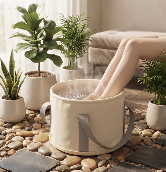 Bain de Pieds Pliable — Rituel Détente