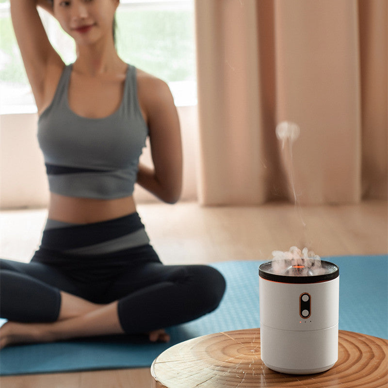 Volcanic Flame Diffuser – in use at home