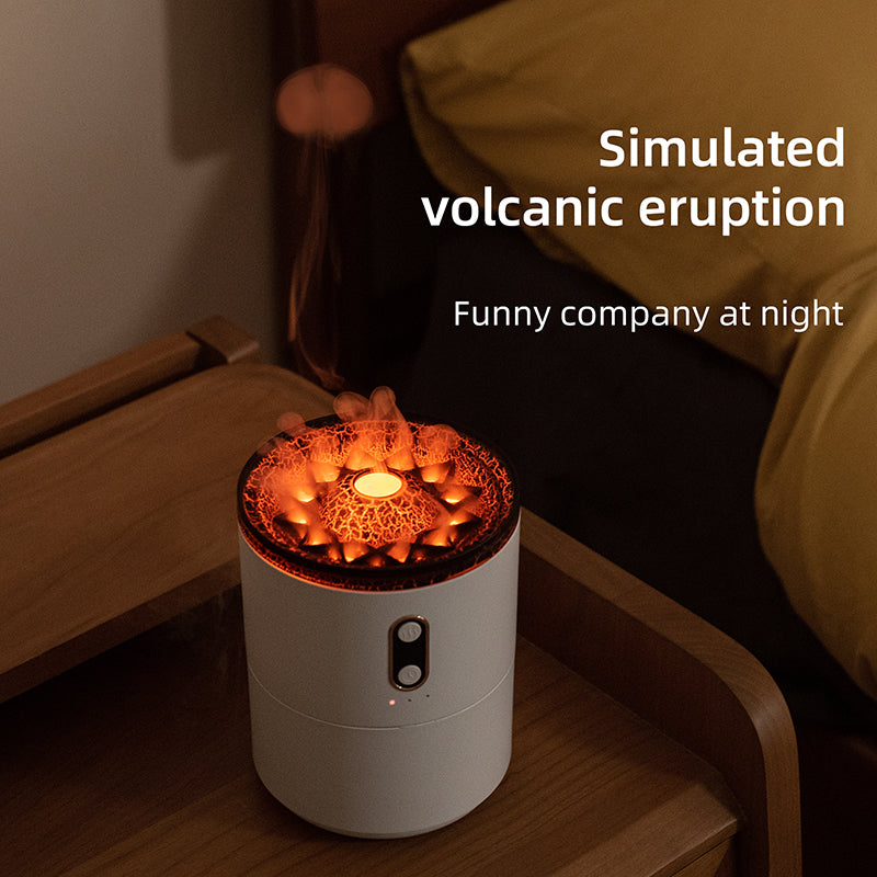 Volcanic Flame Diffuser – how it works