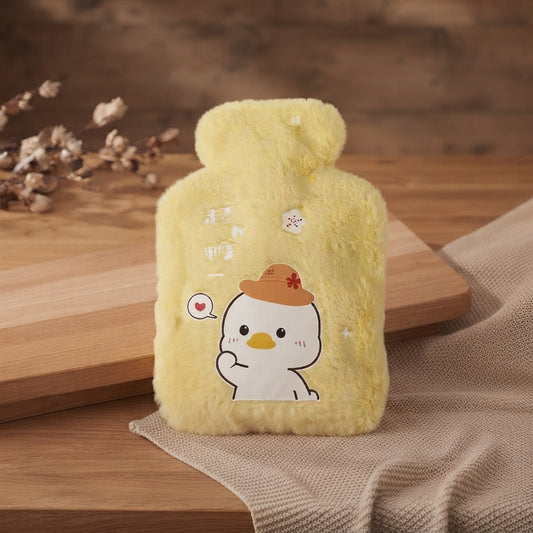 Plush Hot Water Bottle – Cute Cosy Hand & Belly Warmer 250 ml