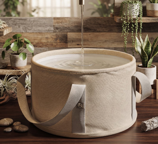 Bain de Pieds Pliable — Rituel Détente