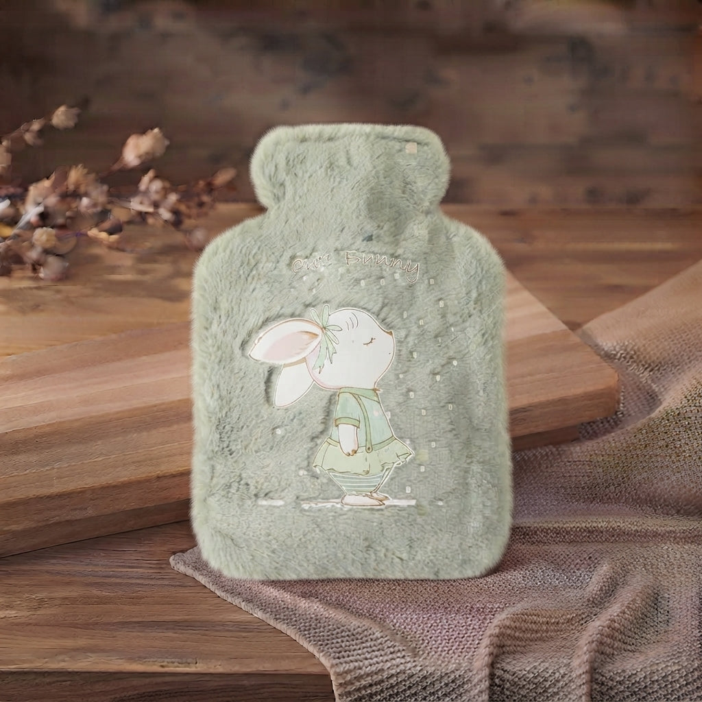 Plush Hot Water Bottle – Cute Cosy Hand & Belly Warmer 250 ml
