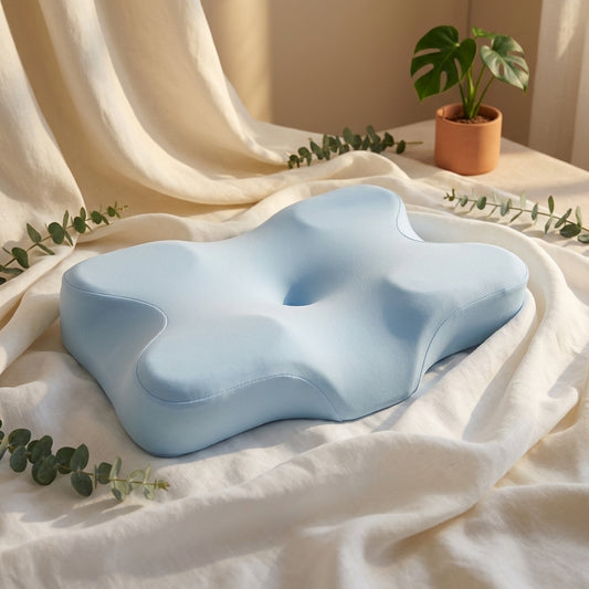 Ergonomic Cervical Pillow – Advanced Neck Support Orthopedic Pillow for Side & Back Sleepers