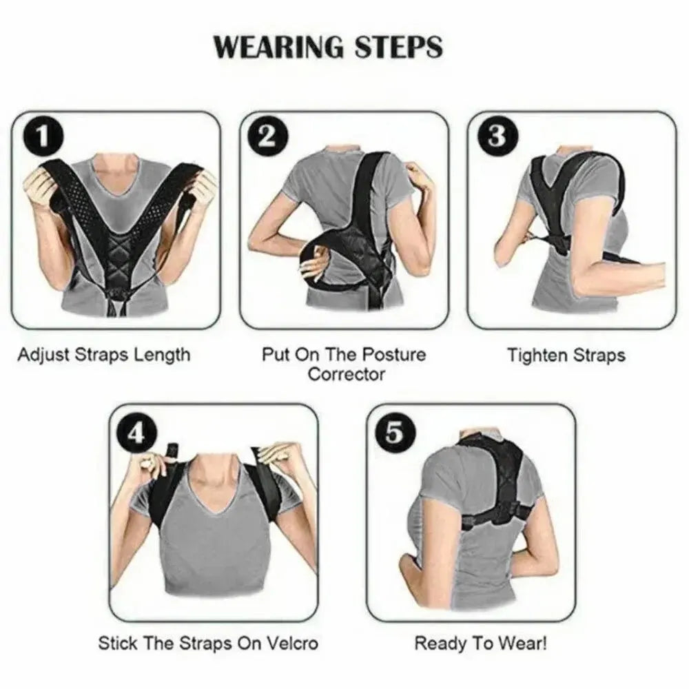 Posture Correction Belt – key features highlighted
