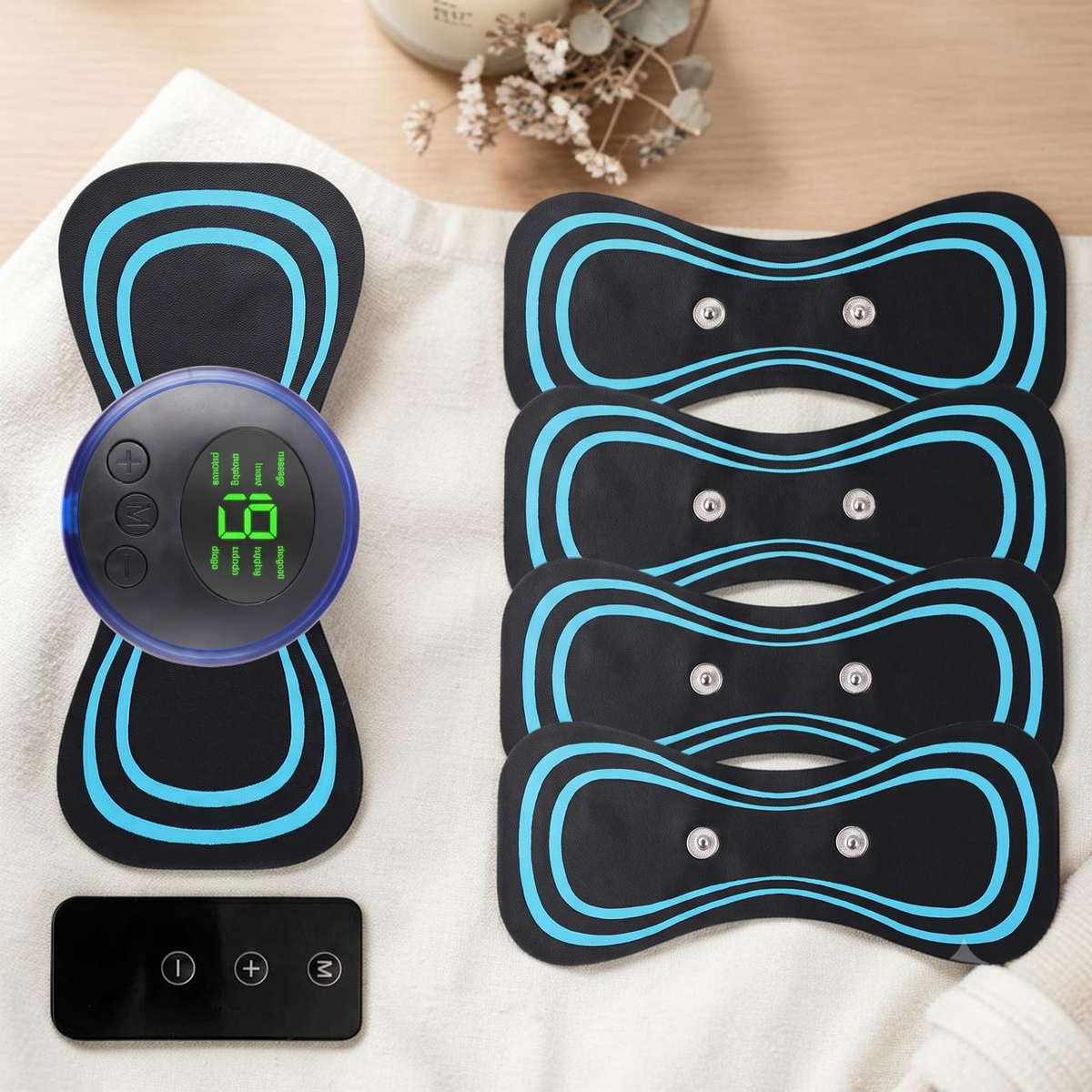 Mini EMS Neck Massager – alternate angle