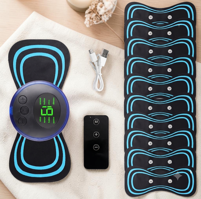 Mini EMS Neck Massager – key features highlighted
